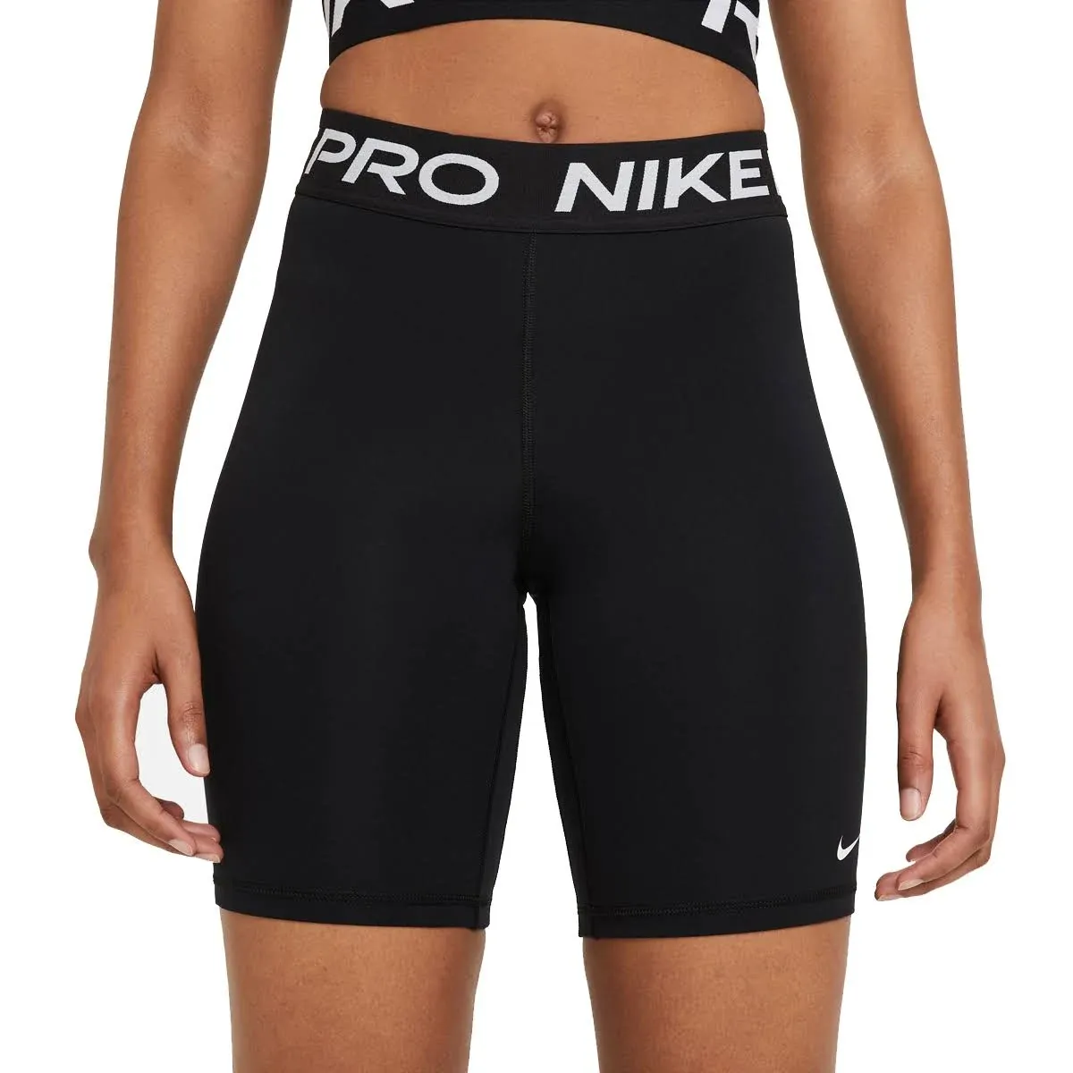 Nike Pro Womens 365 8 Inch Shorts Black XS