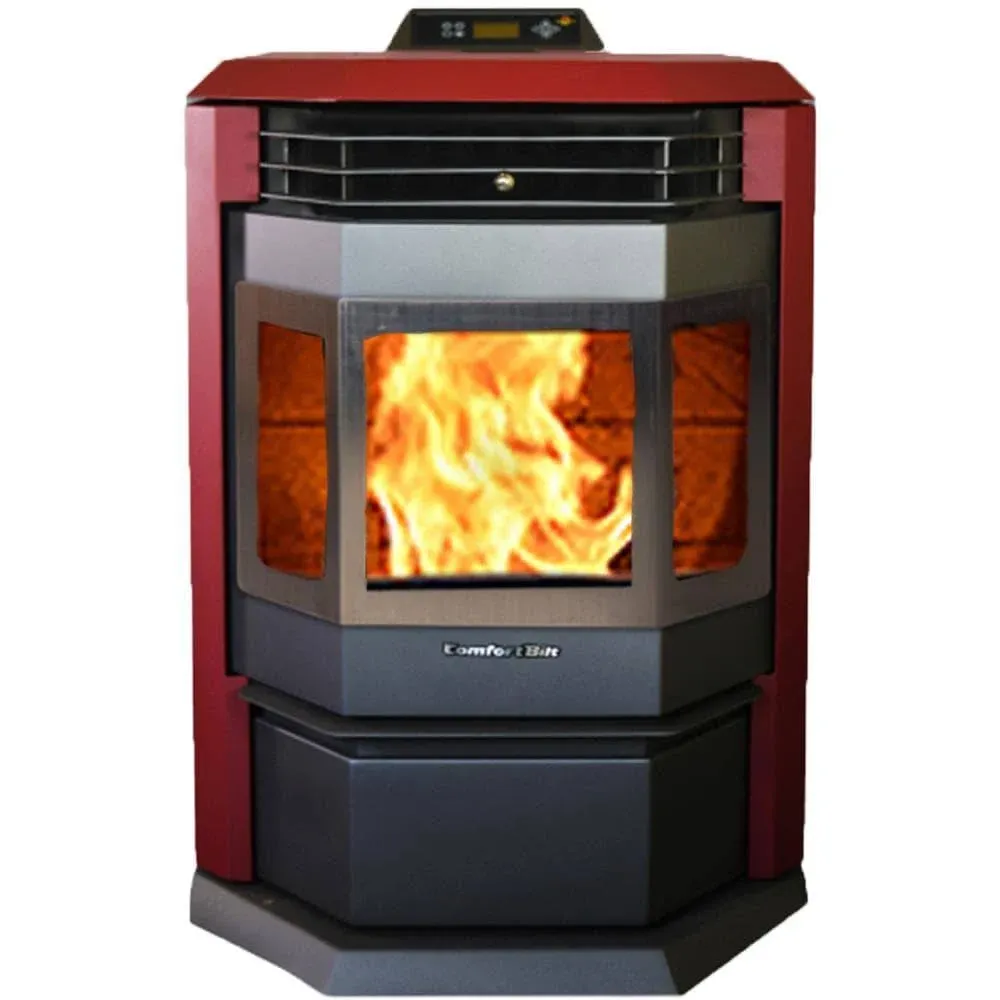 ComfortBilt HP22 Pellet Stove Burgundy