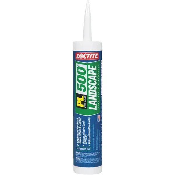 Loctite PL 500 Landscape Block Adhesive 10oz