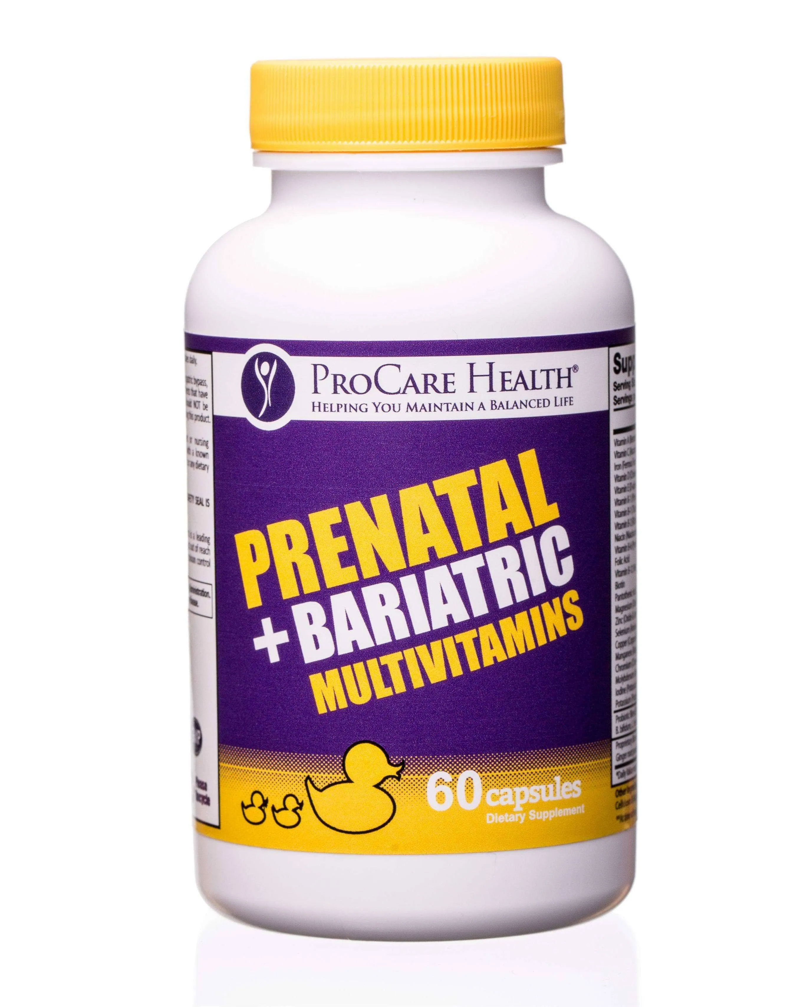 Procare Health Bariatric Multivitamin Capsule + Prenatal Size: 60-Day Supply