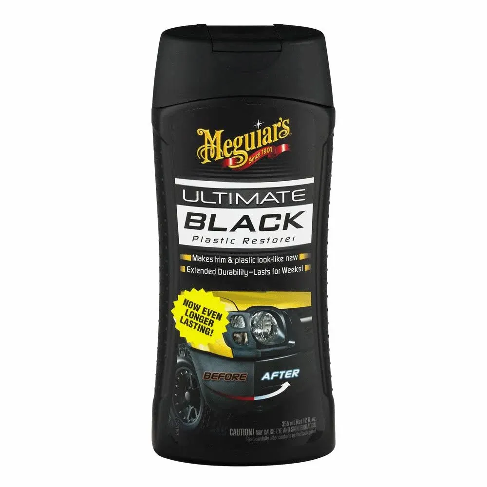 Meguiar's Ultimate Black Plastic Restorer. 12 oz