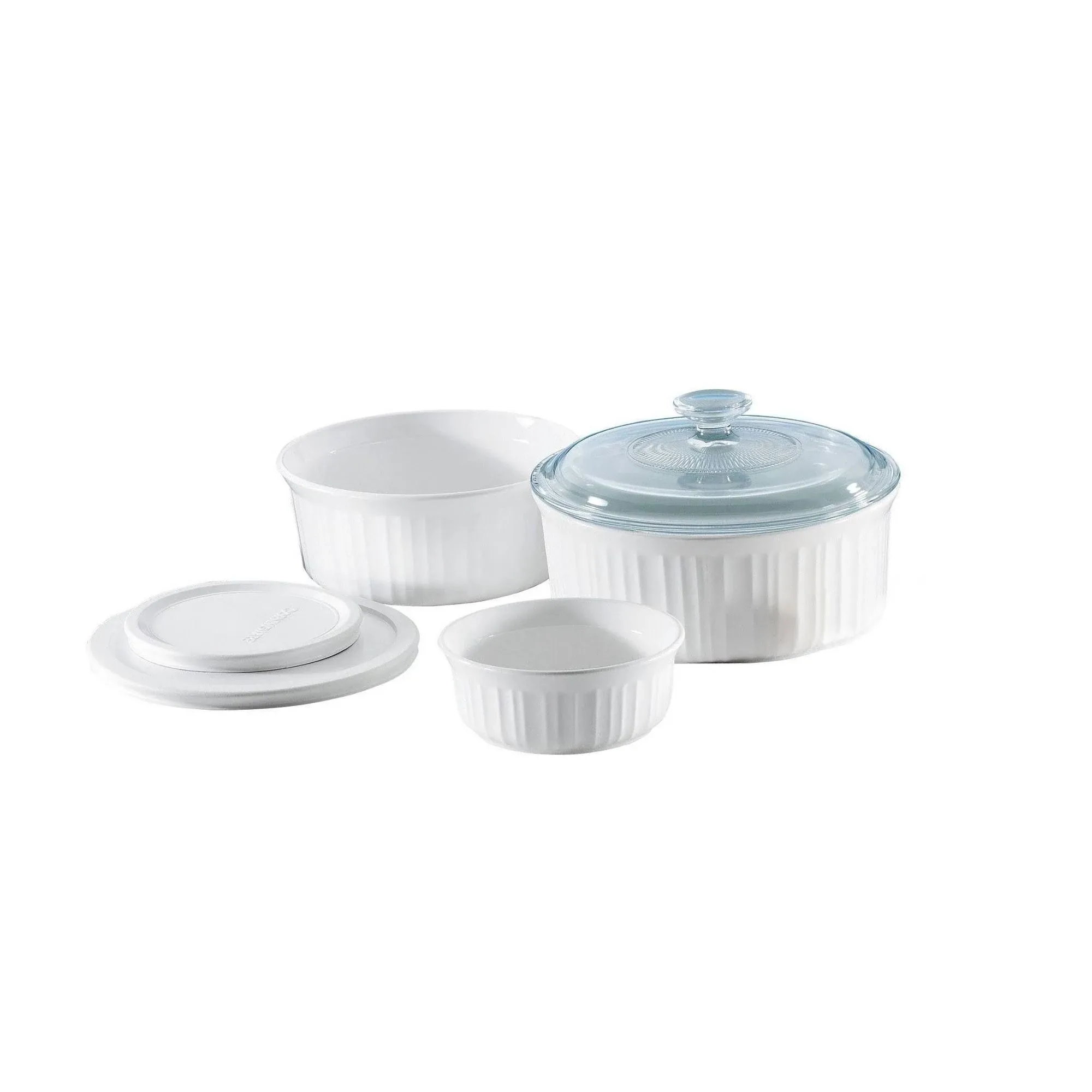 Corningware French White 6 Piece Set