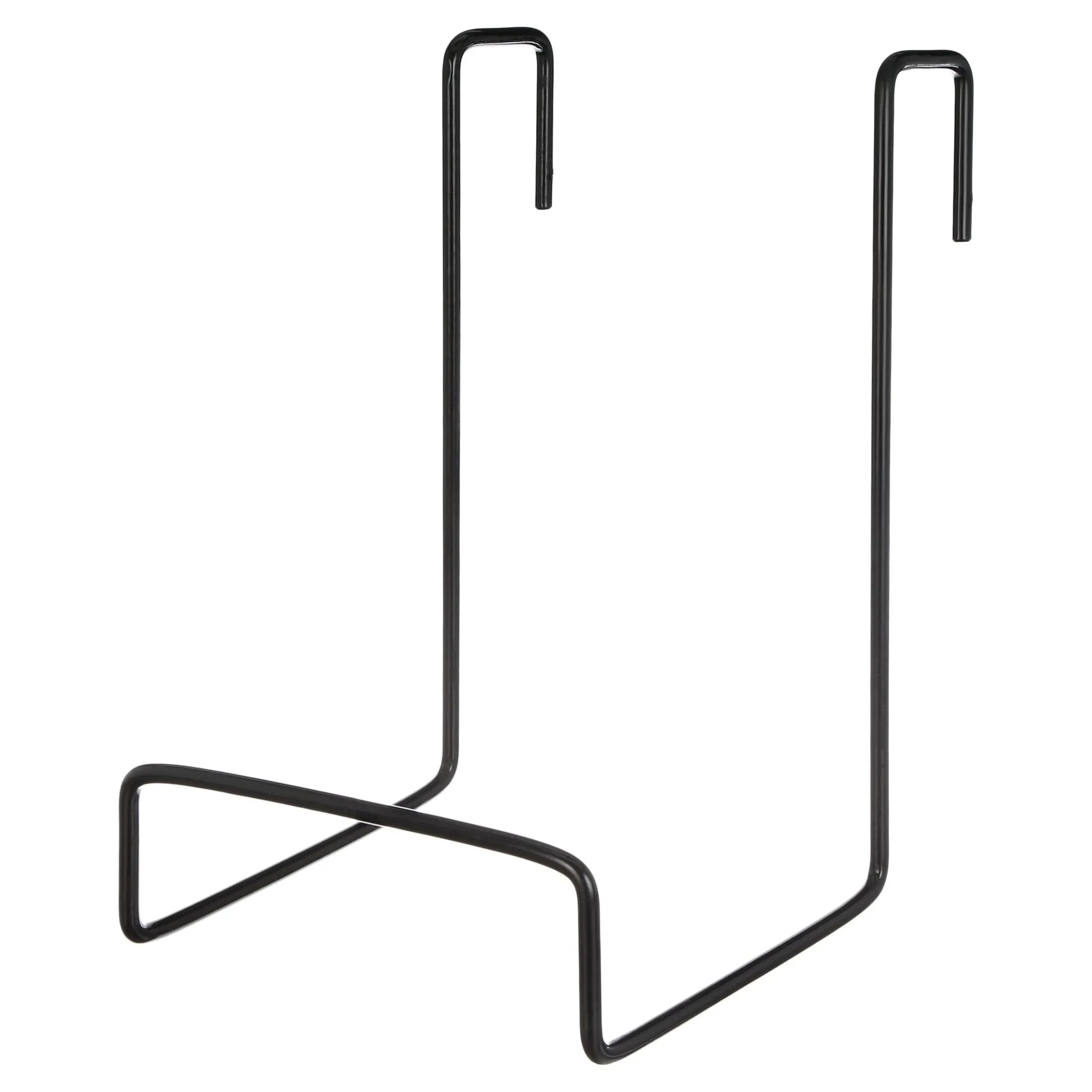 Camco 51490 Chair Rack - Black, Hooks Over Ladder Style