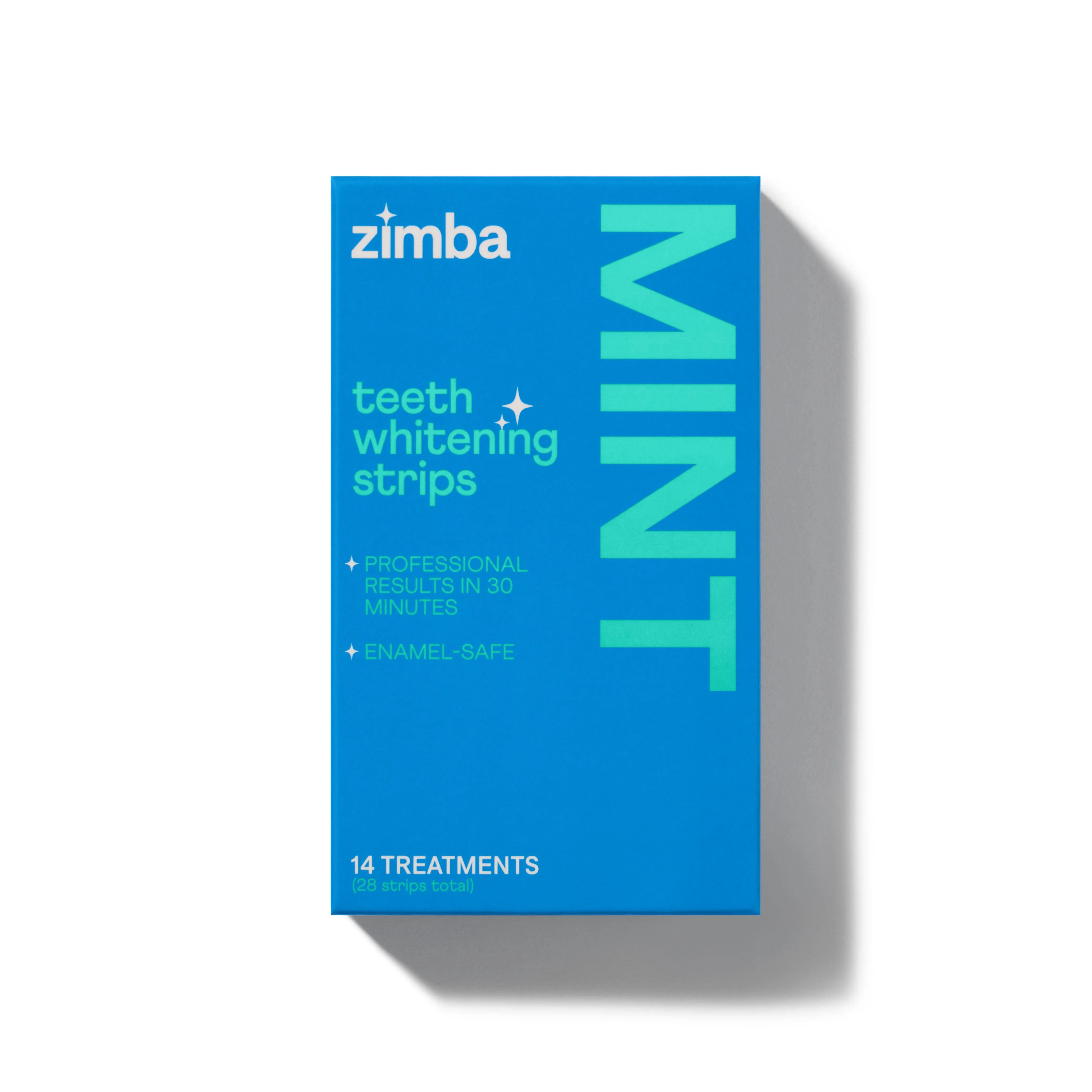 Zimba Mint Teeth Whitening Strips 28 Count