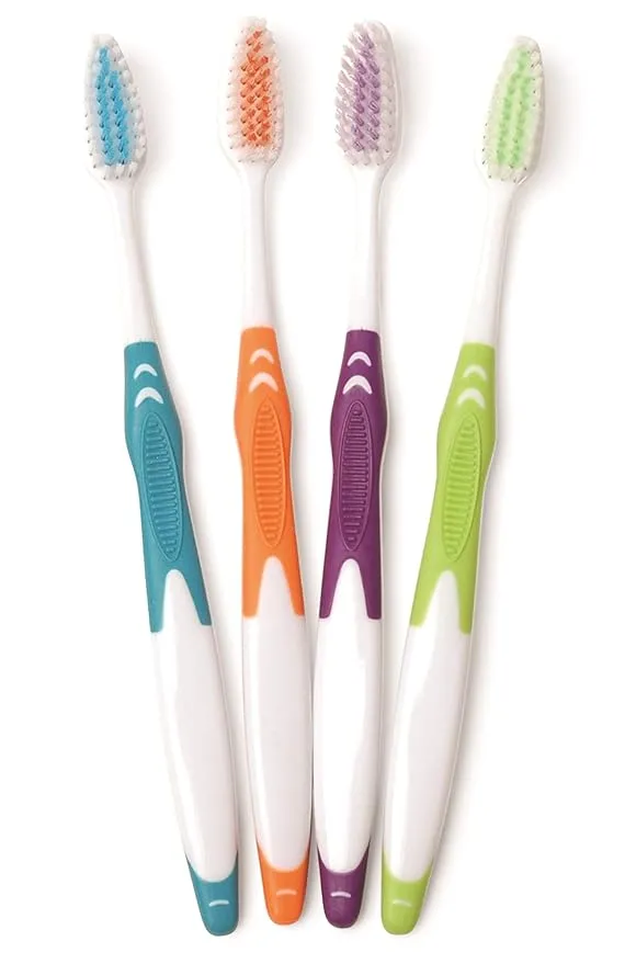 Freshmint Adult Rubber Handle Toothbrush Case Pack 144