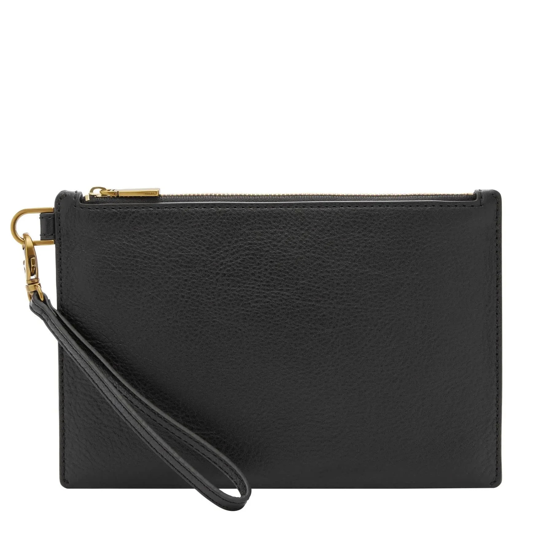 Fossil Women's Wristlet Pouch - Black - Clutches