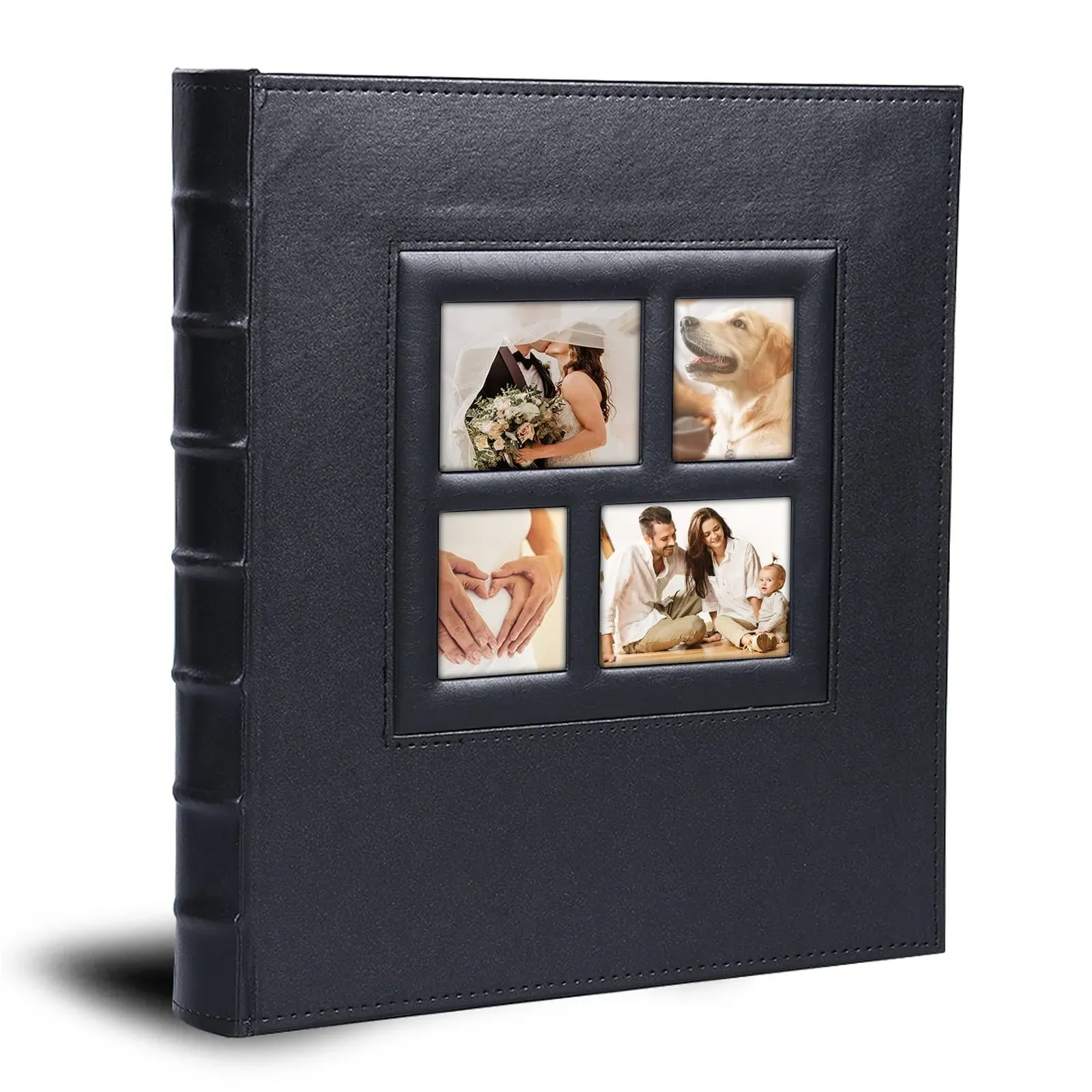 Vienrose Photo Album for 620 4x6 5x7 Photos Leather Cover Extra Large Capacity ...