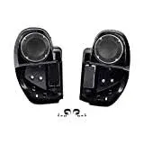 MOTORPARTS 6.5&#034; Speaker Box Pod Lower Vented Fairing Fits for Harley Tour...