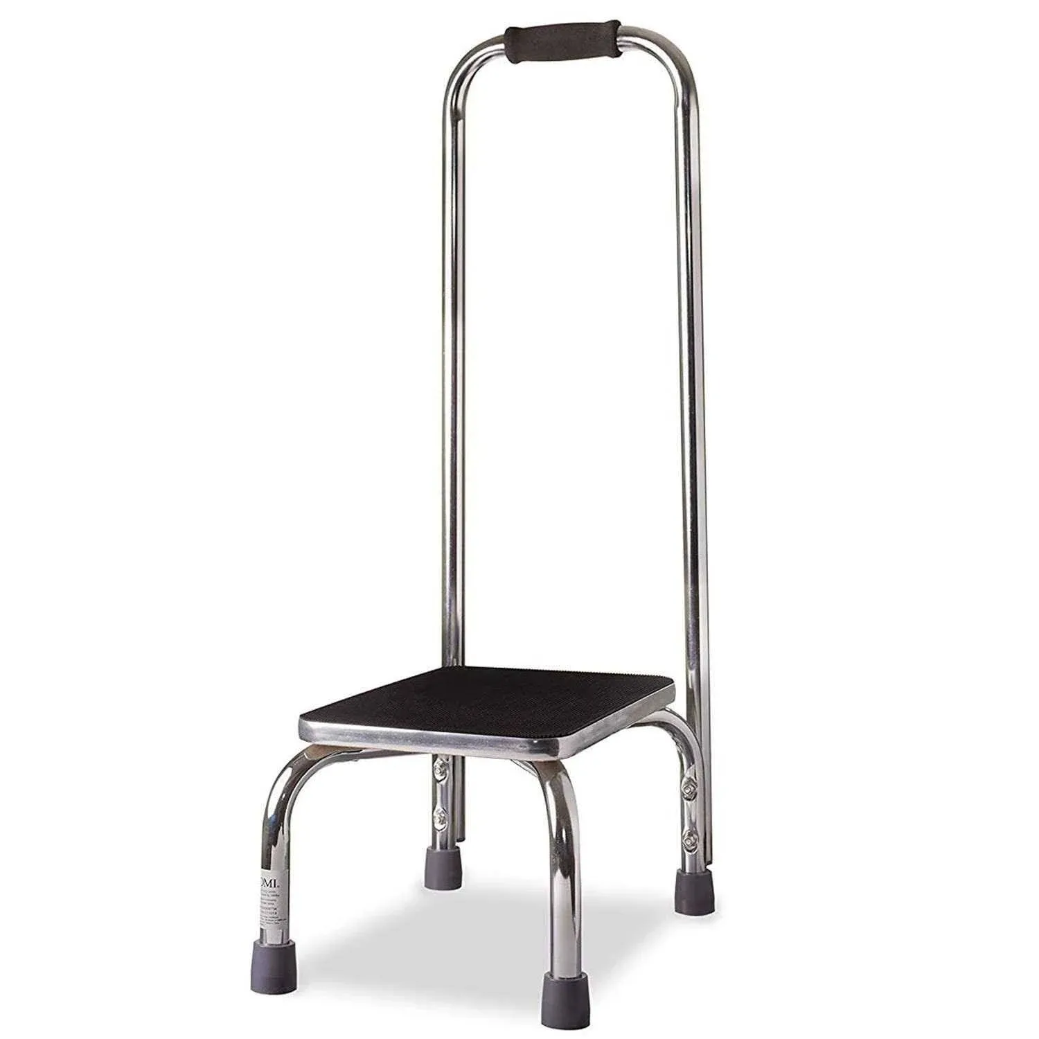 DMI Step Stool with Handle for Adults and Seniors Made of Heavy Duty Metal, Holds Up to 300 Pounds with 9.5 inch Step Up