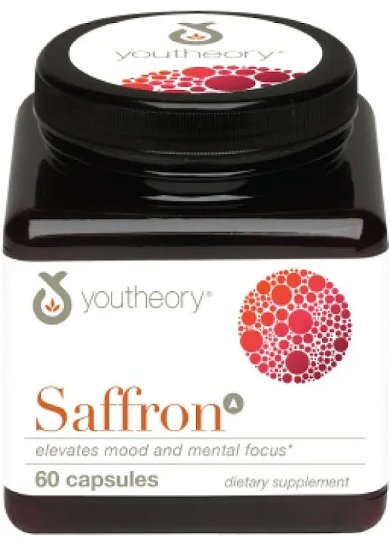 Youtheory Saffron Advanced - 60 ct