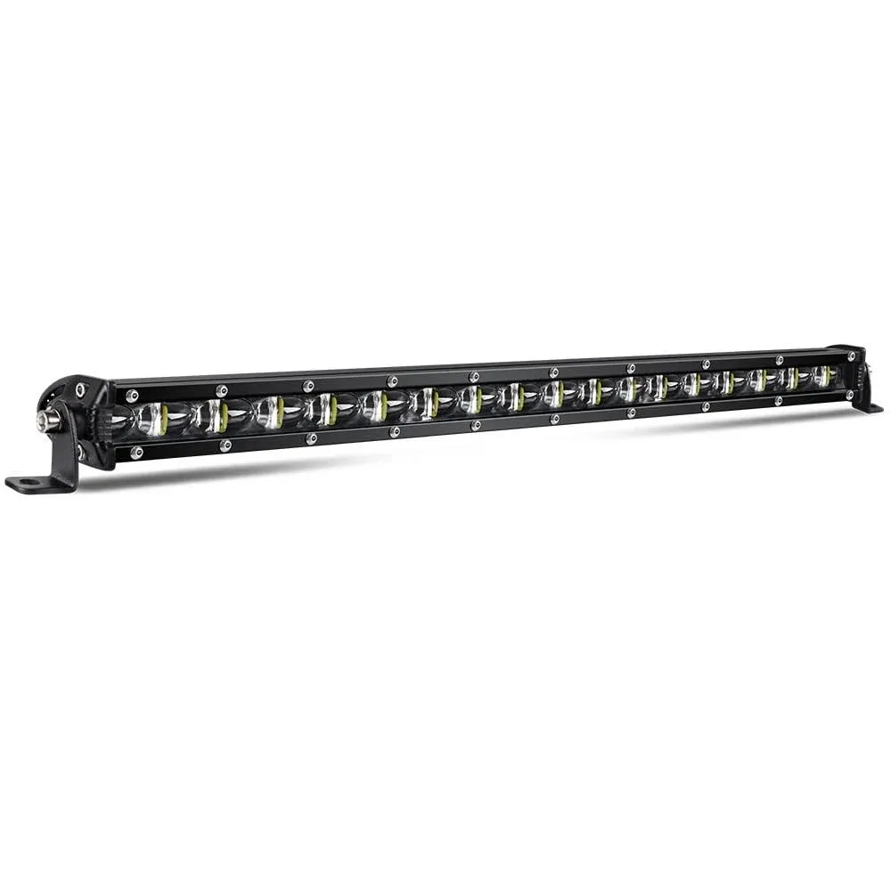 Co Light LED Light Bar Single 20 inch Slim Single Row Lightbar Driving Combo Beam ...