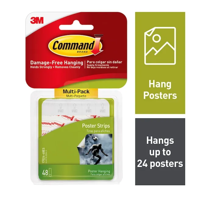 Command Poster Strips - 48 strips