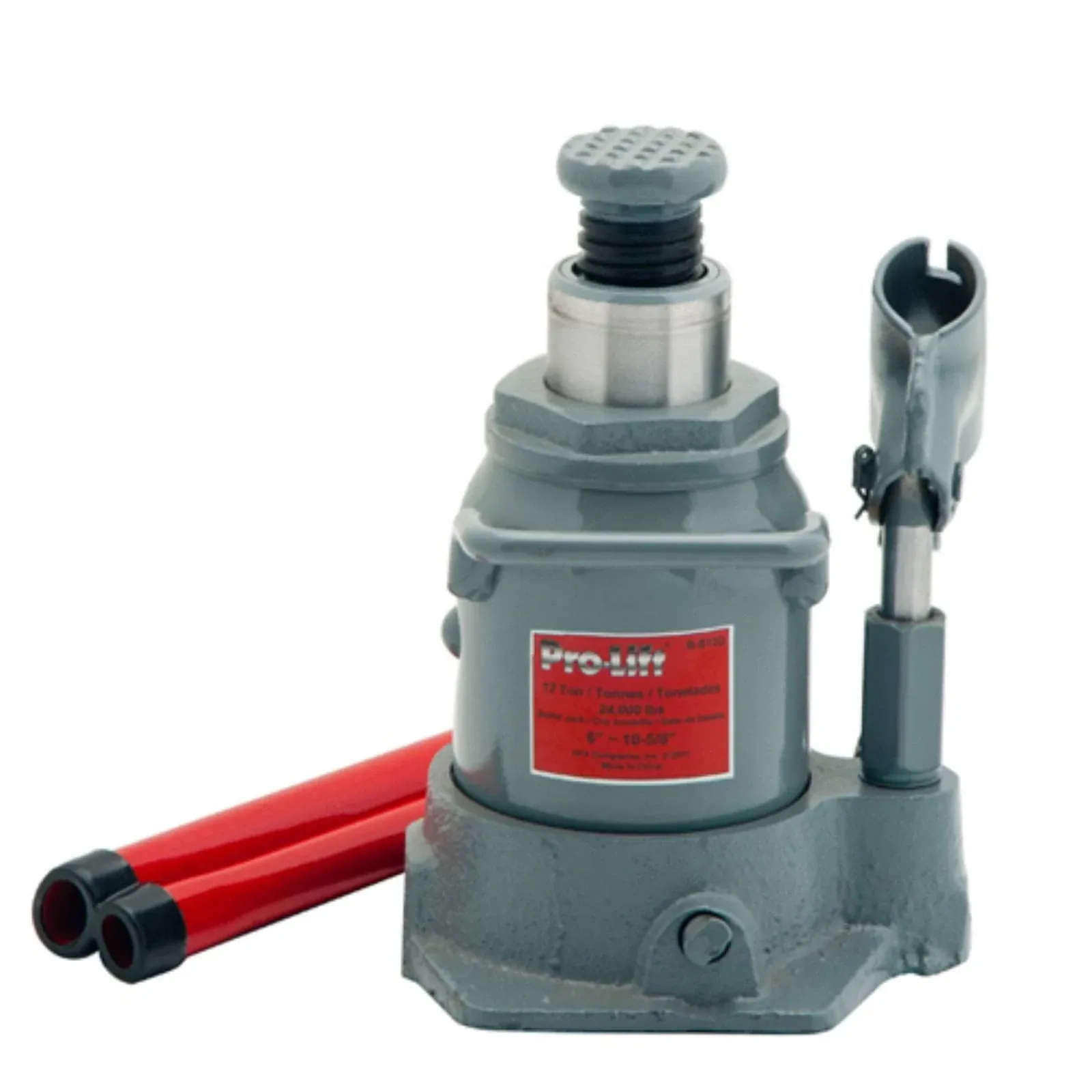 Pro-Lift 12 Ton Shorty Hydraulic Bottle Jack B-S12D