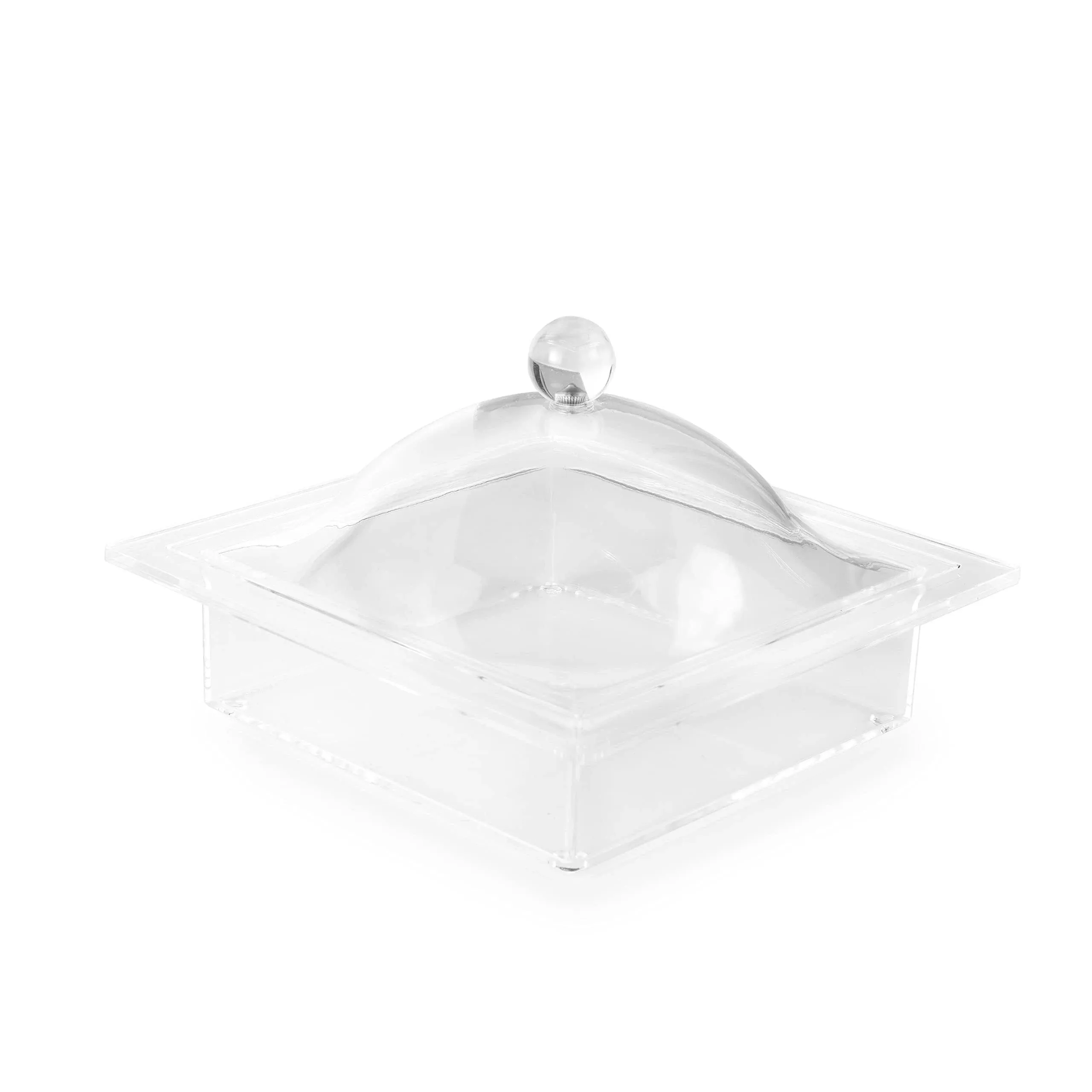 Square Tray with Domed Cover