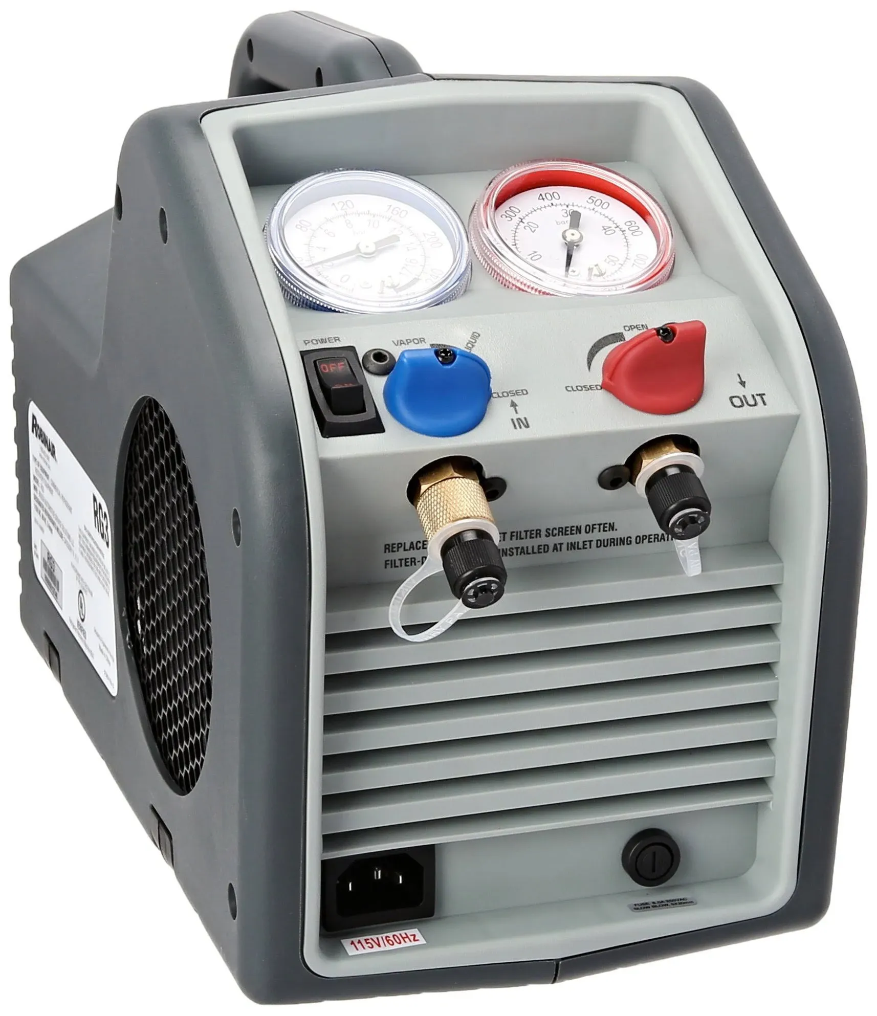 Robinair RG3 RG3 Portable Refrigerant Recovery Machine