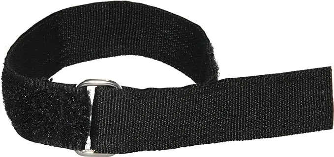 Heavy Duty Cinch Straps with Stainless Steel Metal Buckle, Reusable Durable Hook