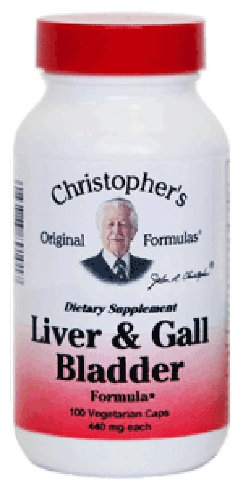 Dr. Christopher's Original Formulas Liver and Gall Bladder Formula Capsules, 100 Count