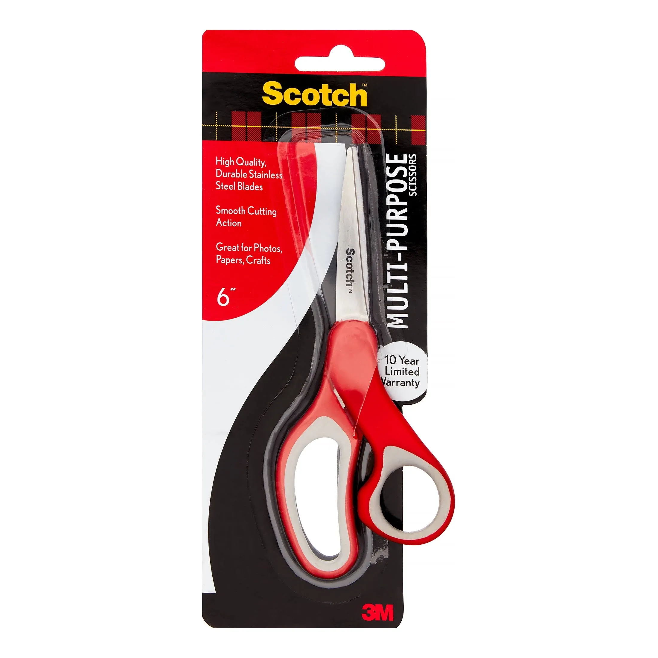 Scotch 6&#034; Multi-Purpose Scissors, Great for Everyday Use (1426)