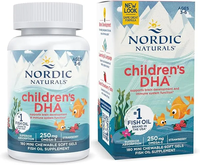 Nordic Naturals Children's DHA Strawberry 180