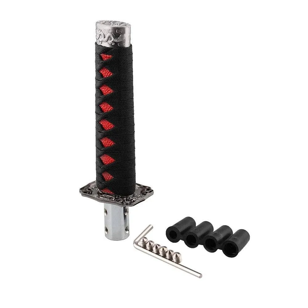 Tooopfu Universal Katana Shift Knob Samurai Sword Gear Shifter with 4 Adapters ...