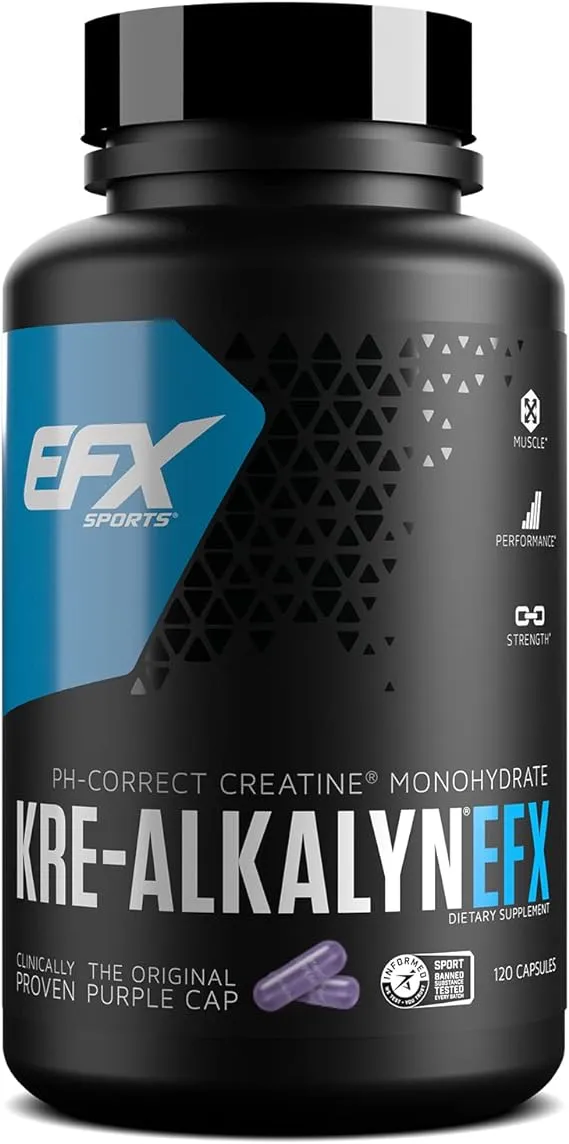 All American EFX Kre-Alkalyn Creatine, Capsules - 120 count