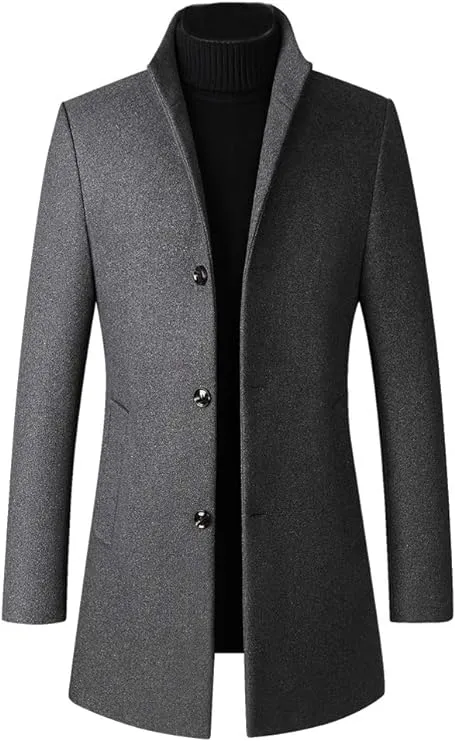 Suits Plus Size Mens Wine Red Woolen Blend Overcoat   Long Windbreaker Coat For Winter, Thick And Warm Topcoat For Boys From Harrvey, $33.46 | DHgate.Com