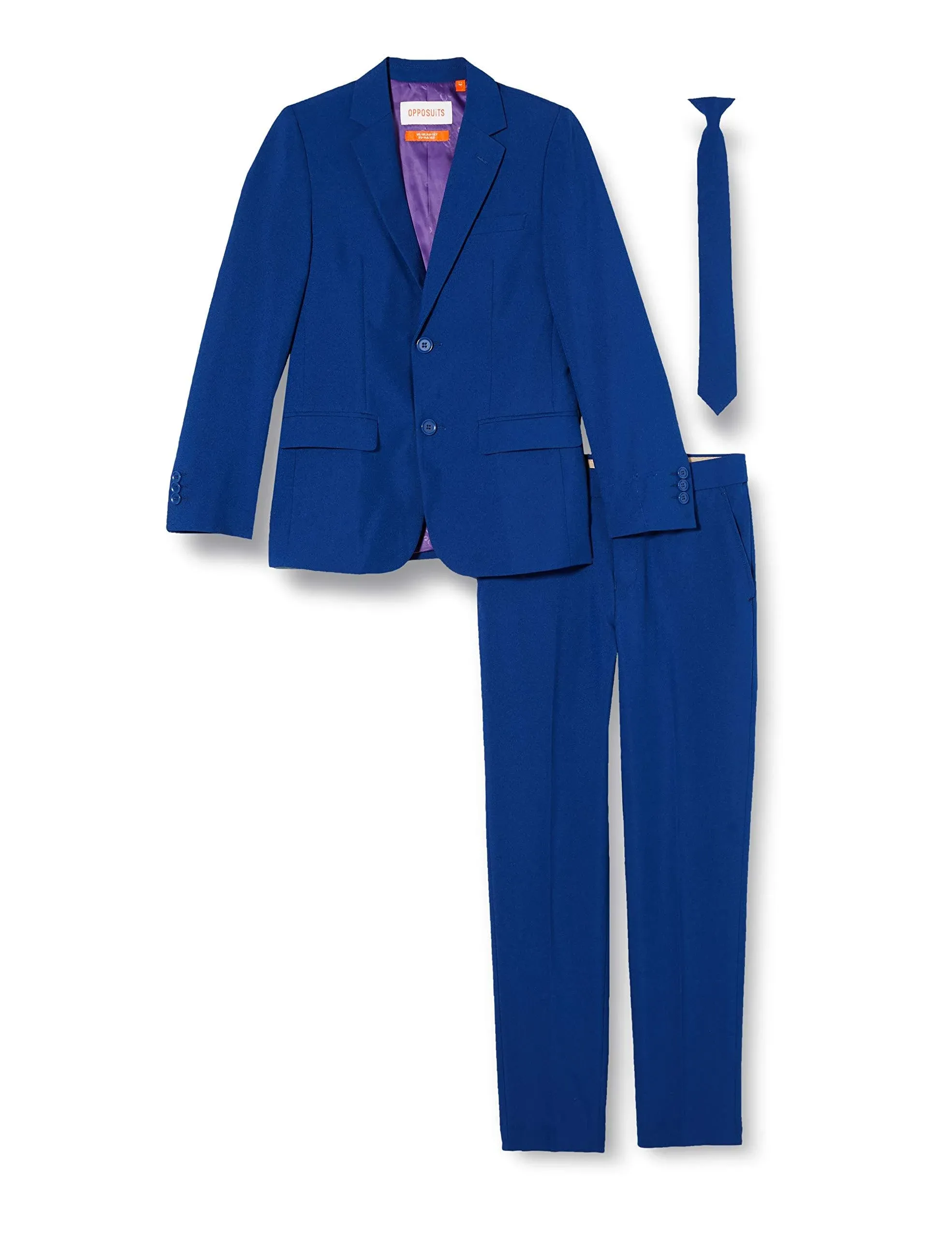 Opposuits Party Suits for Teen Boys - 10-16 Years in Crazy Prints - Including Jacket, Pants and Tie in Funny Designs