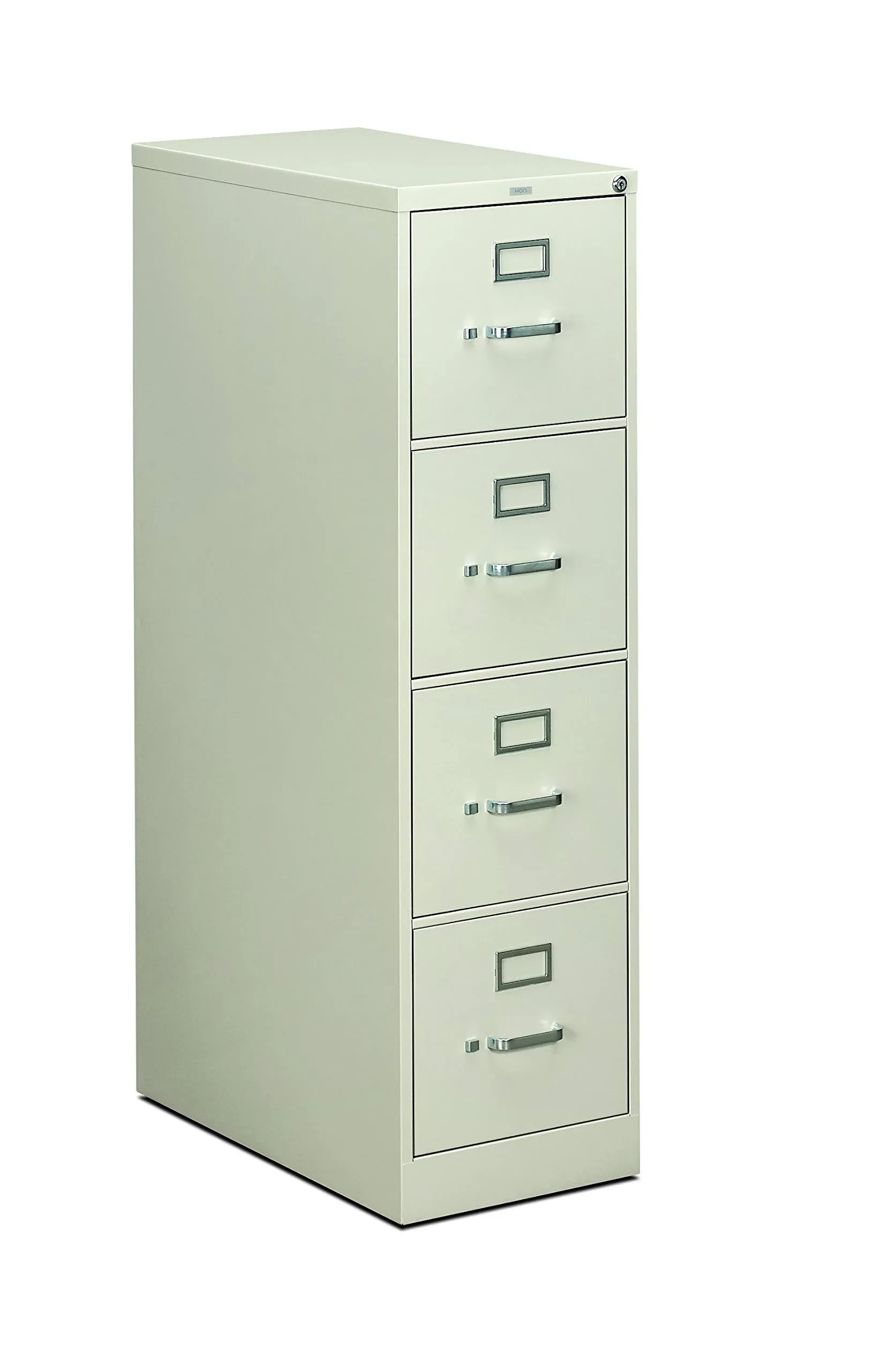 HON 310 Series 4 Drawer Letter File Light Gray