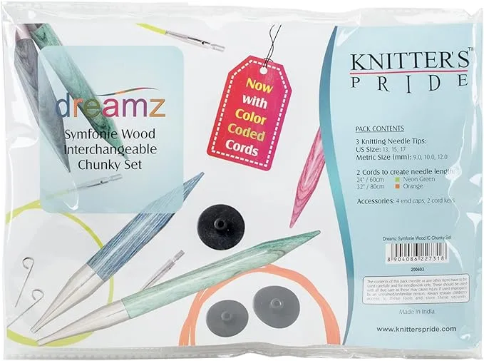 Knitter's Pride Dreamz Chunky Interchangeable Needles Set