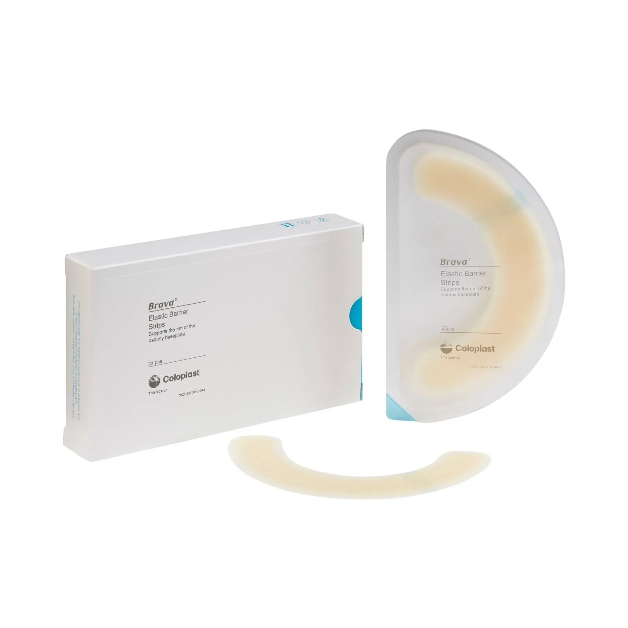 Coloplast Brava - Elastic Barrier Strips - 5-1/2"