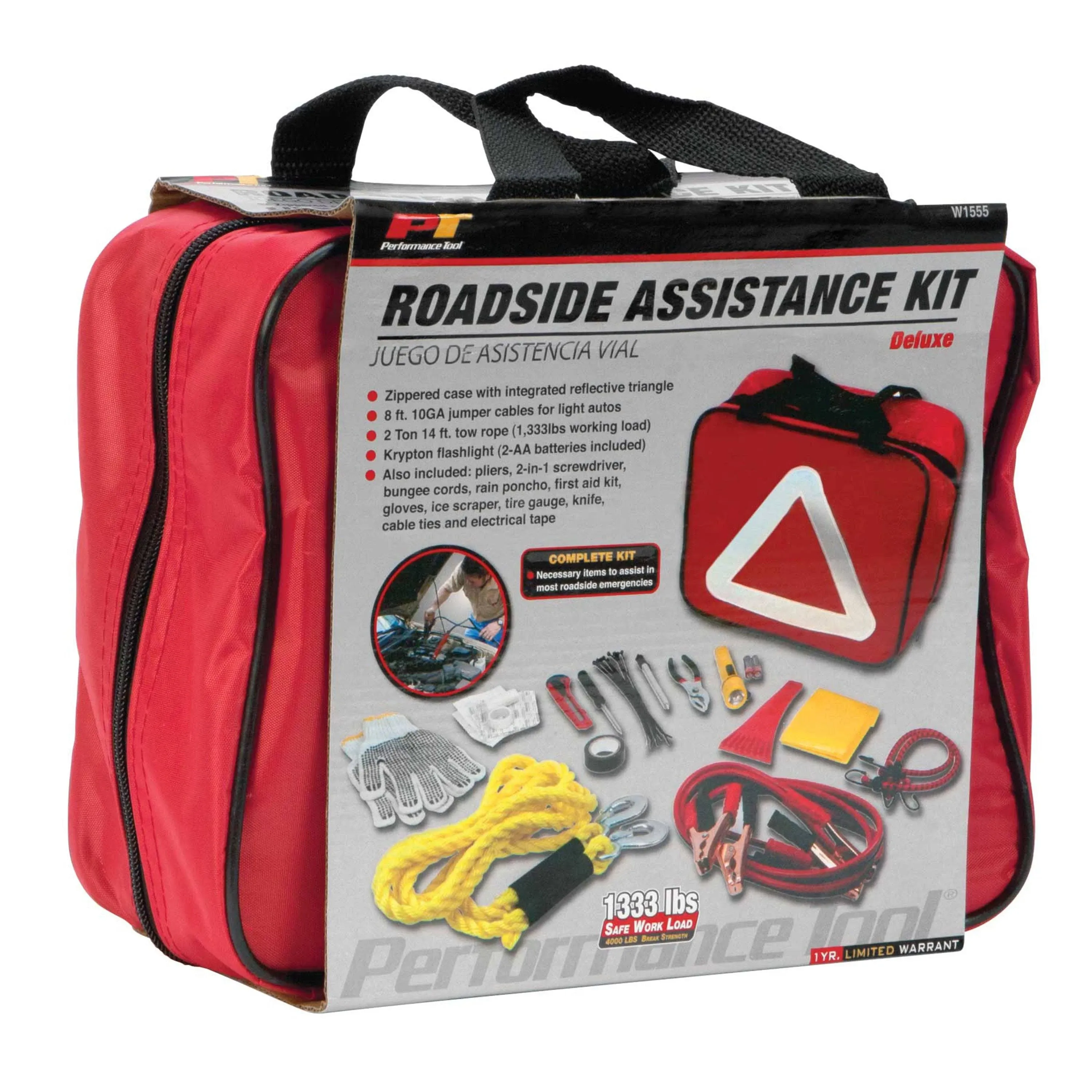 Wilmar W1555 Deluxe Roadside Assistance Kit