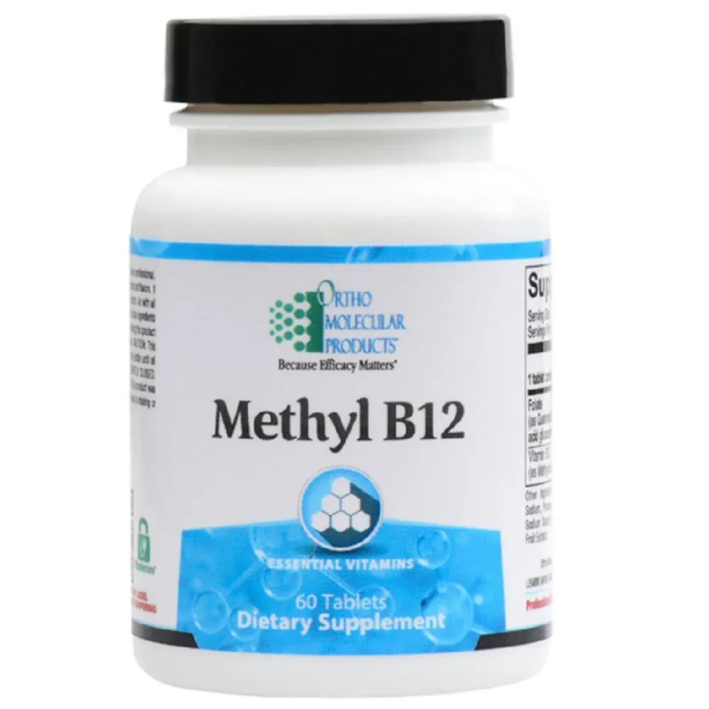 Ortho Molecular - Methyl B12 - 60 Tablets