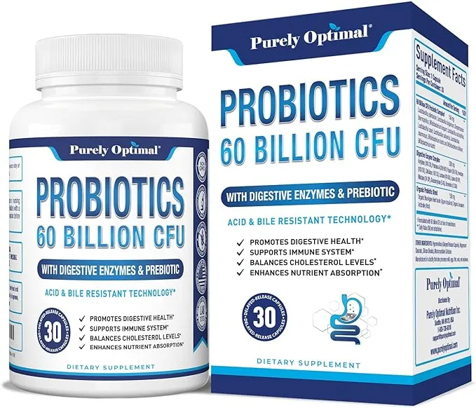 Premium Probiotics 60 Billion CFU