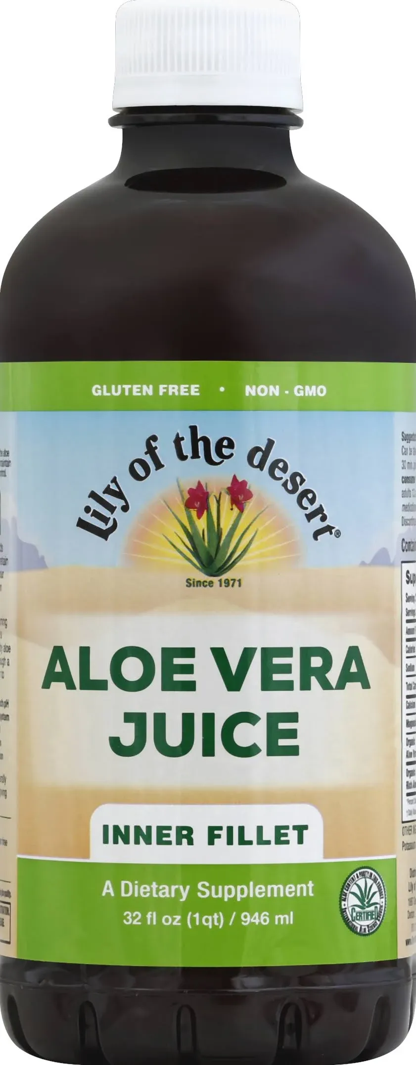 Lily Of The Desert Aloe Vera Organic Juice - 32 fl oz bottle