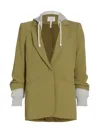 Cinq a Sept Women's Hooded Khloe Jacket