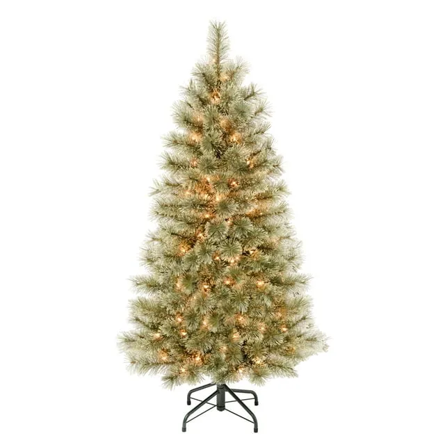 National Tree Company First Traditions&#8482; 4.5 ft. Arcadia Cashmere Pine Tree with Clear Lights