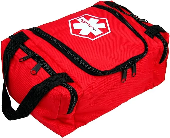 Dixie EMS Dixigear Empty First Responder II Bag 10.5" x 5" x 8" - RedDixie EMS Dixigear Empty First Responder II Bag 10.5" x 5" x 8" - Red