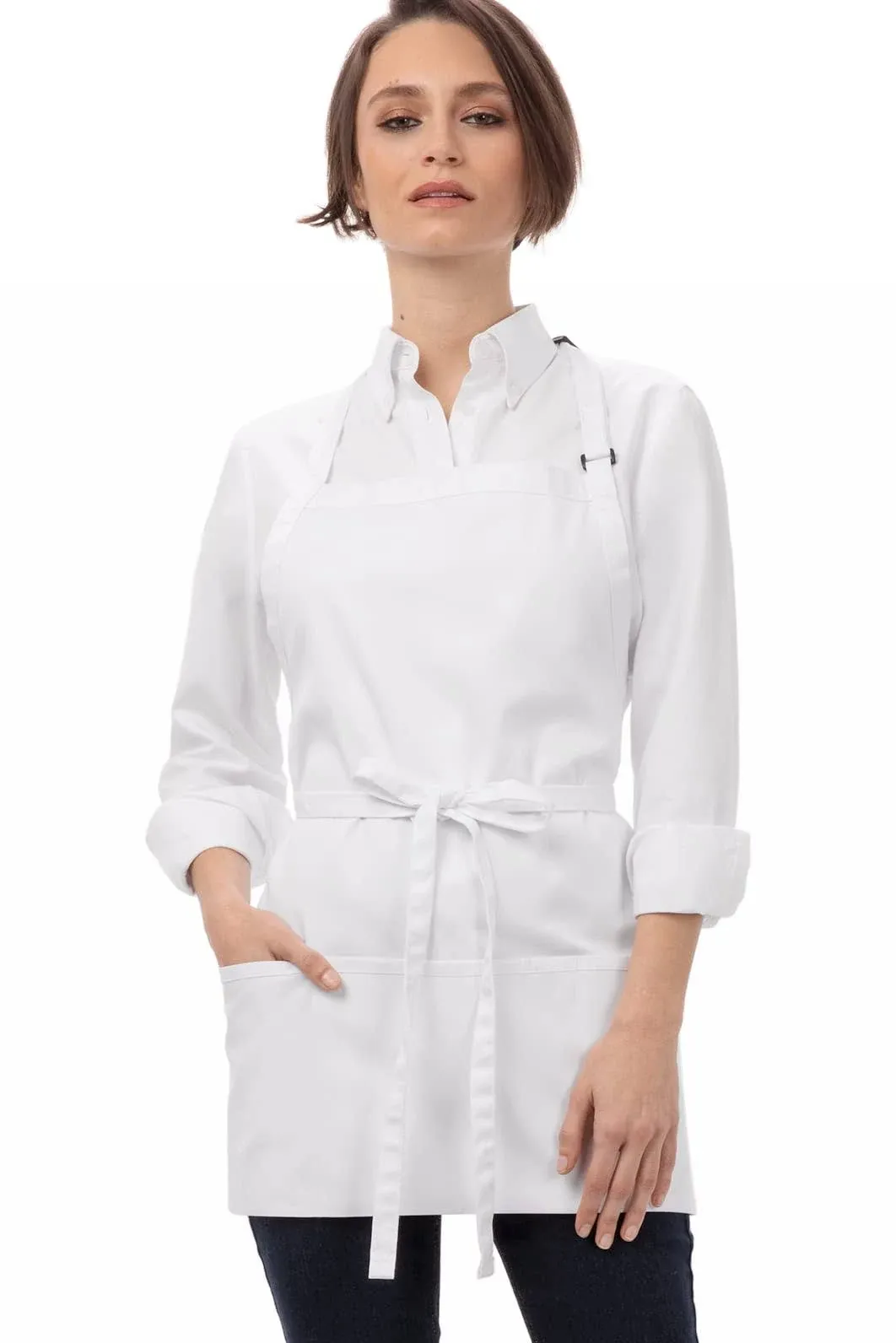 Chef Works Unisex Three Pocket Apron