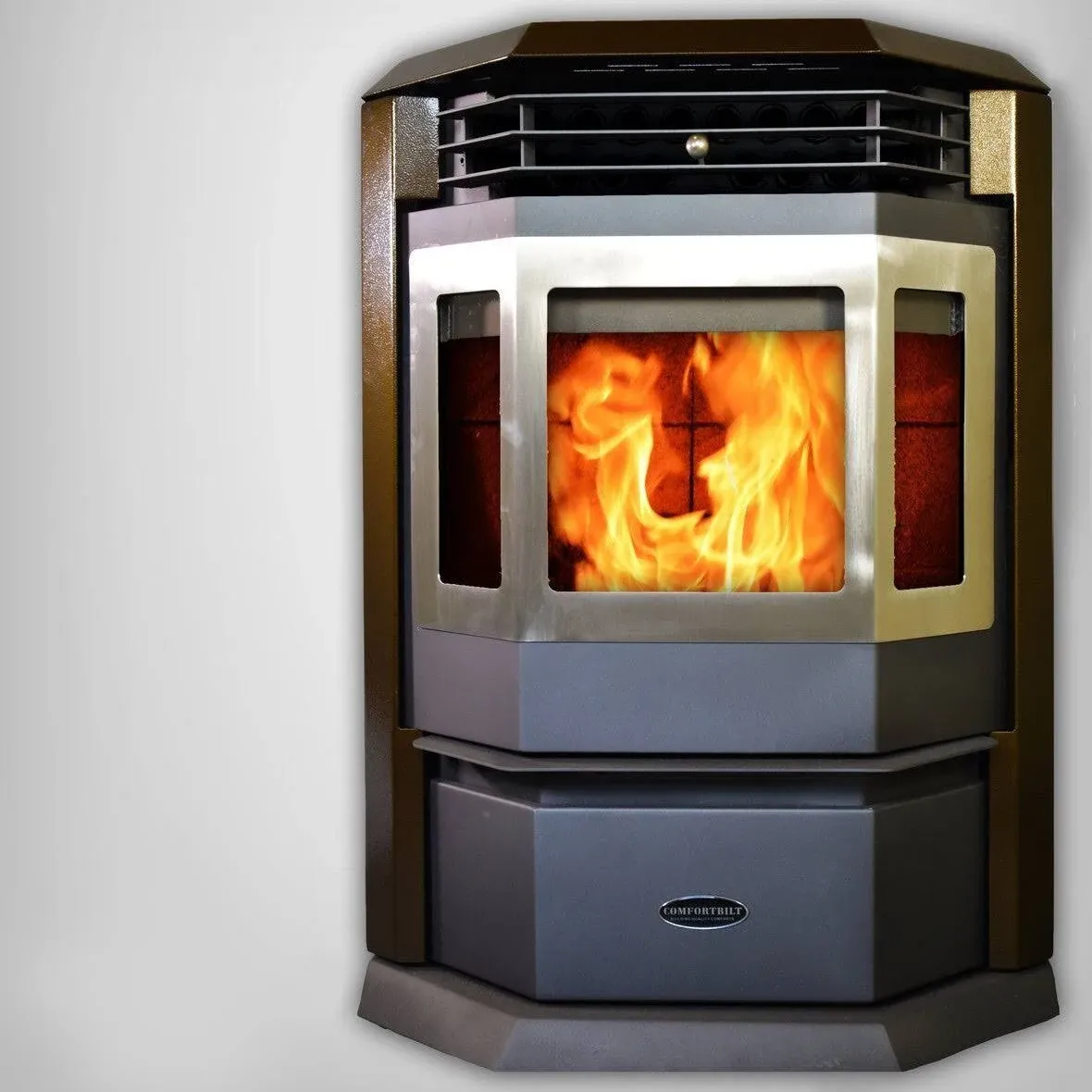 ComfortBilt HP22N-SS Pellet Stove with 80-lb Hopper