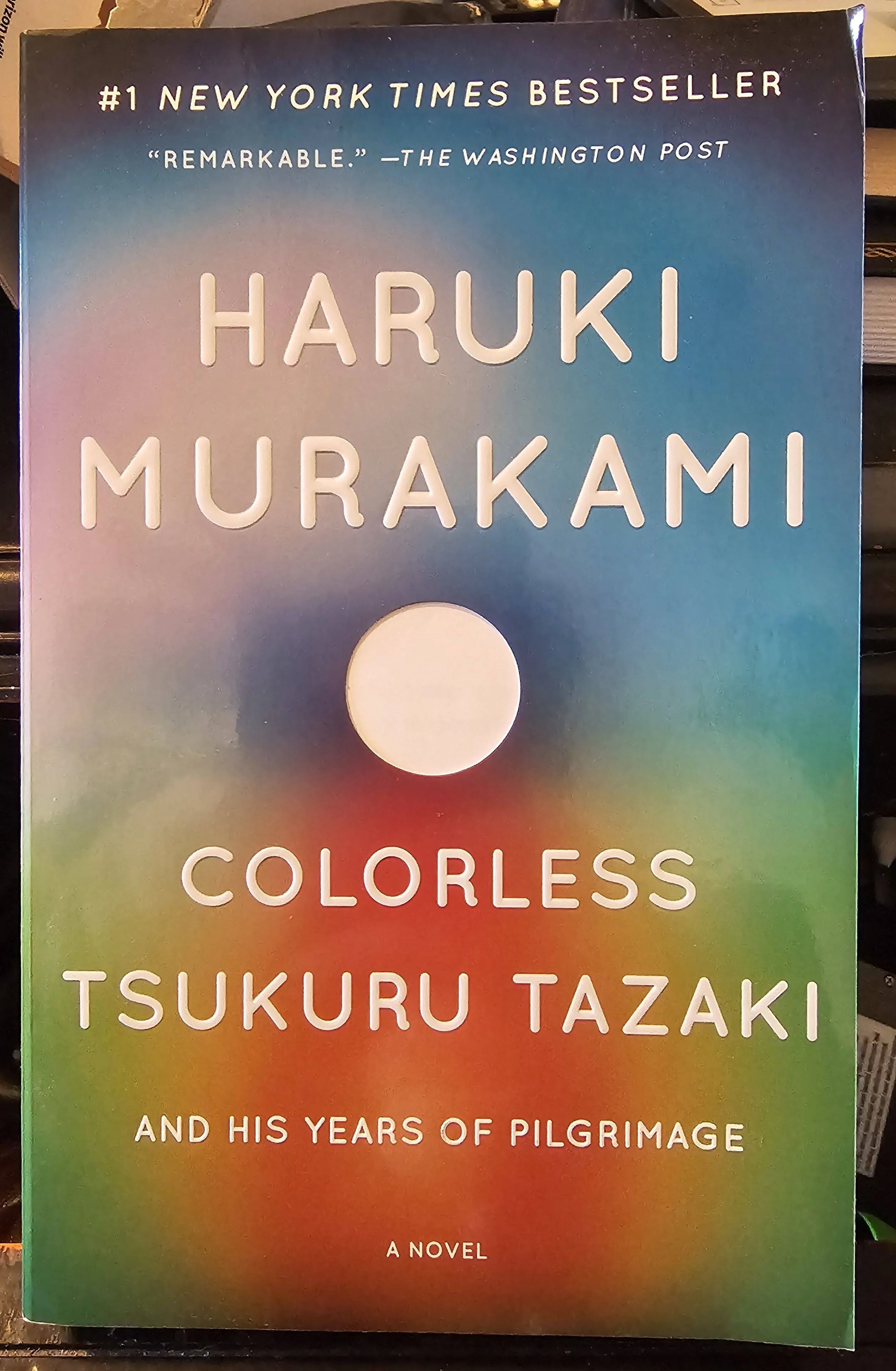 Colorless Tsukuru Tazaki and His Years of Pilgrimage