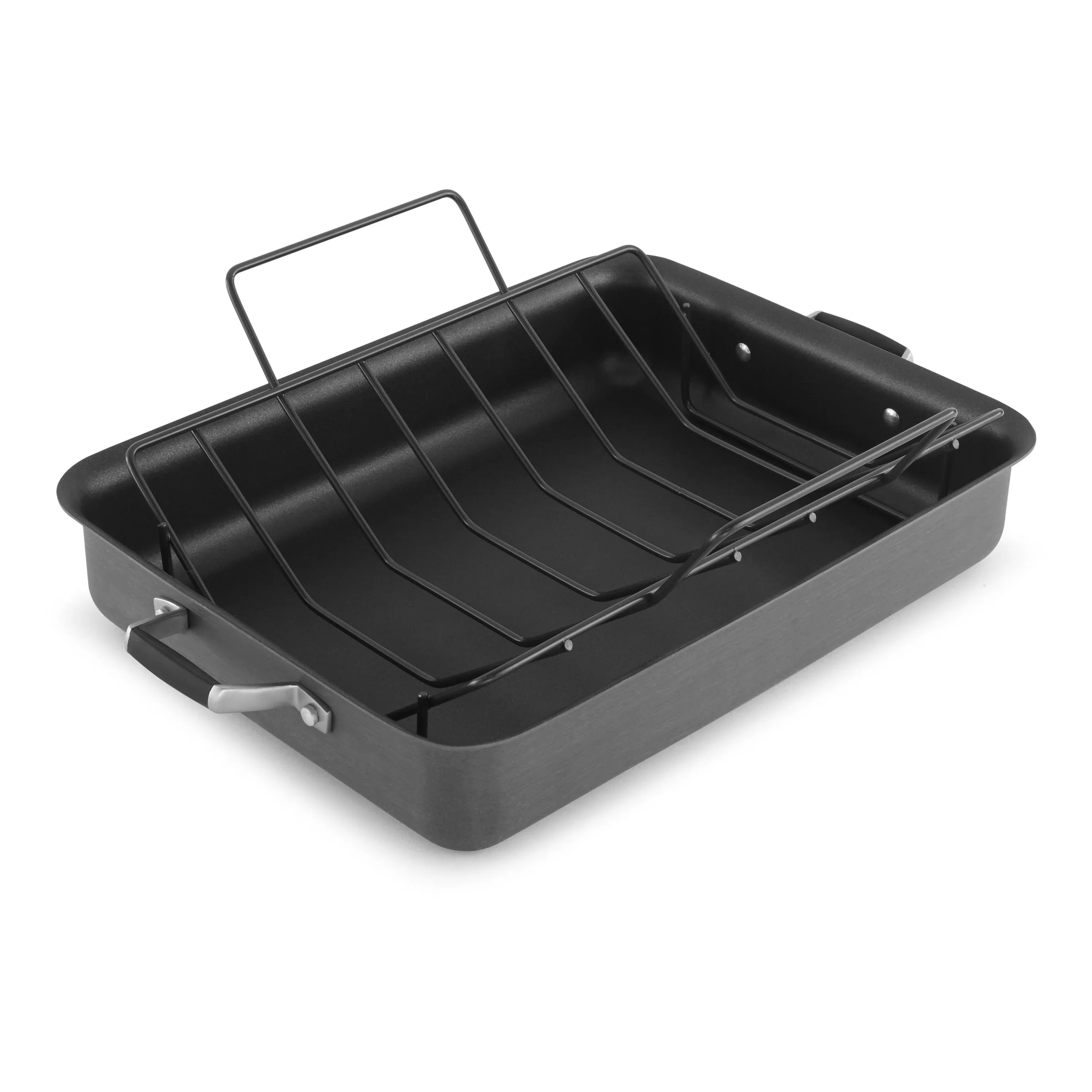 Select by Calphalon 16" Hard-Anodized Non-Stick Roaster with Rack