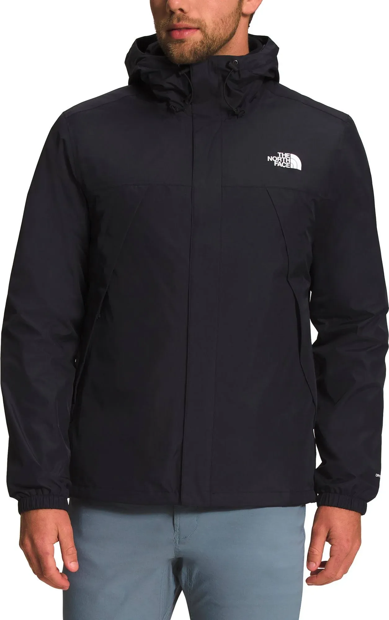 The North Face Antora Triclimate Jacket - Men's TNF Black/Vanadis Grey, 3XL