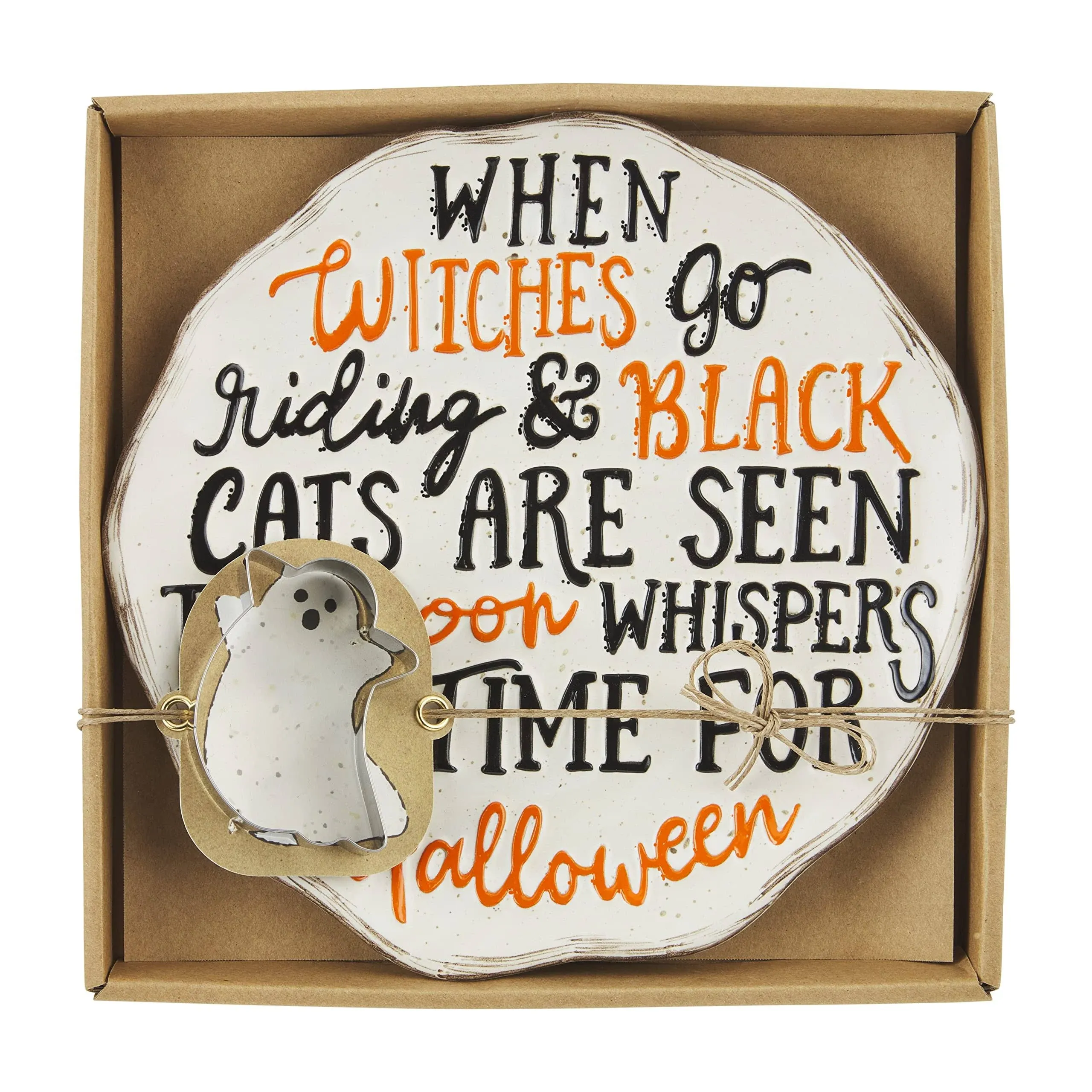 Halloween Cookie Plate