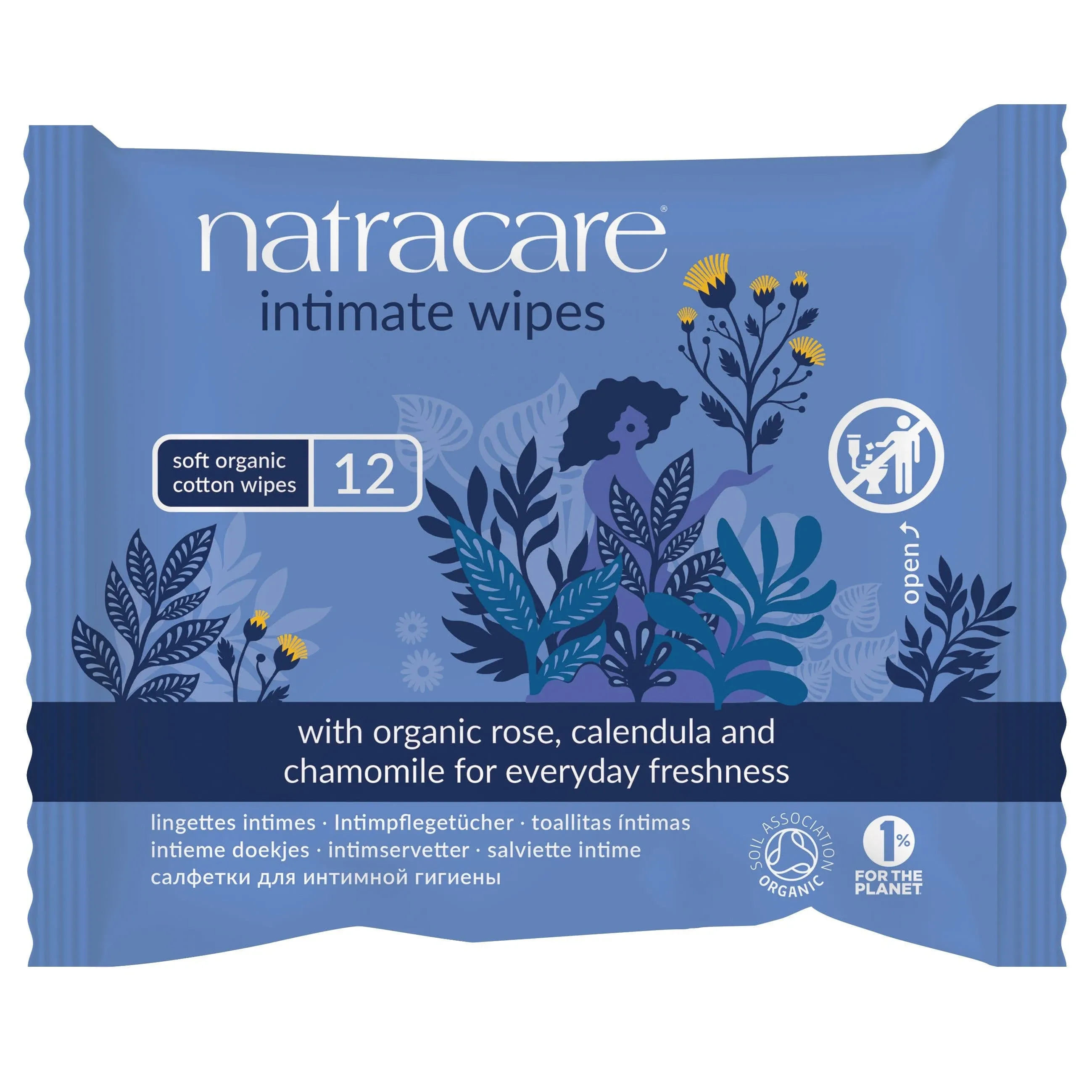 Natracare - Organic Cotton Intimate Wipes 12