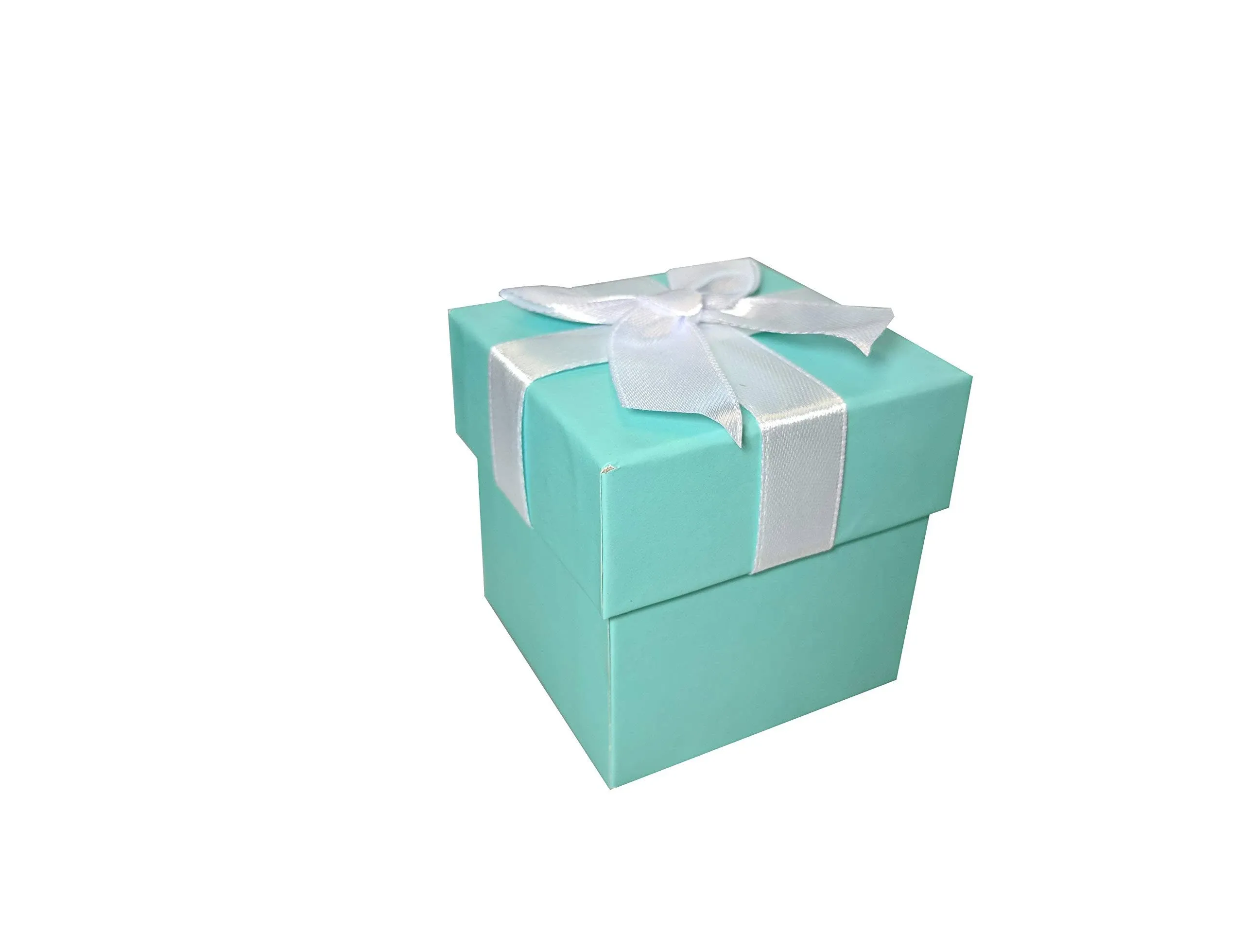 Robbins Egg Blue Jewelry Gift Favor Boxes - 12 Boxes