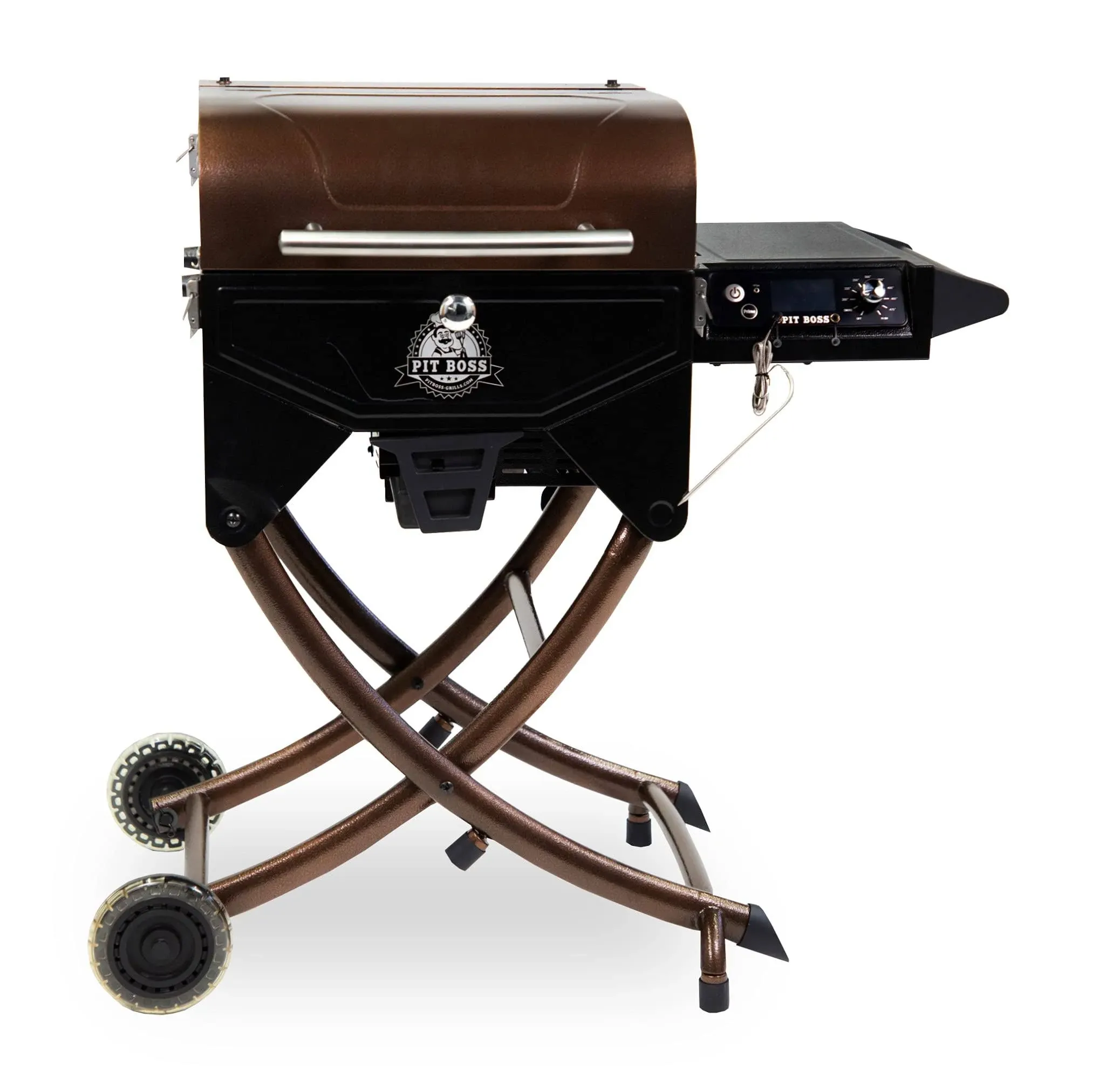 Pit Boss 260 Portable Electric Wood Pellet Smoker Grill & Cover