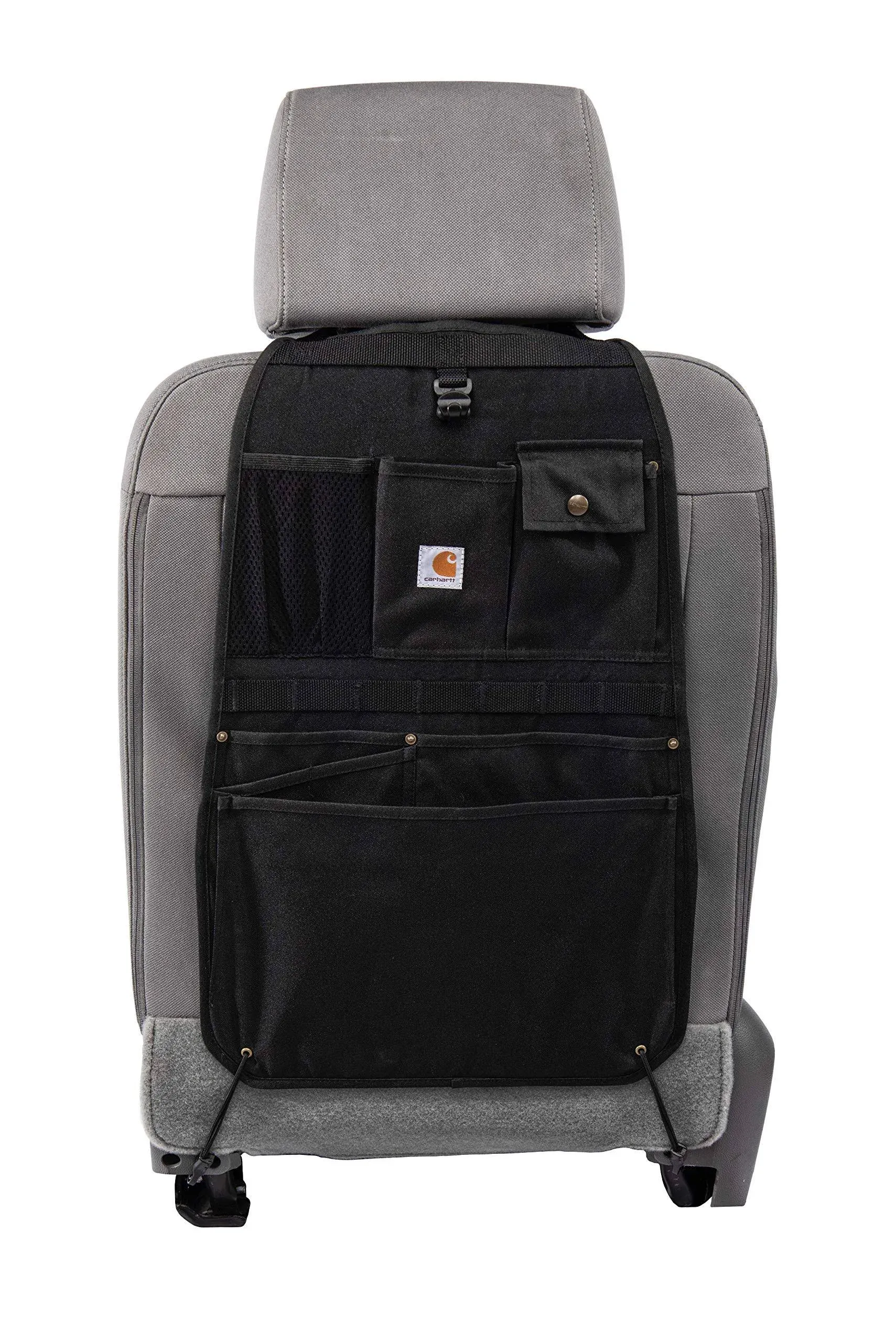 Carhartt Universal Black Nylon Duck Seat Organizer