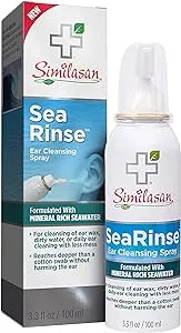 Similasan Sea Rinse Ear Spray for Ear Cleaning and Ear Wax 3.3 fl oz Exp 11/23