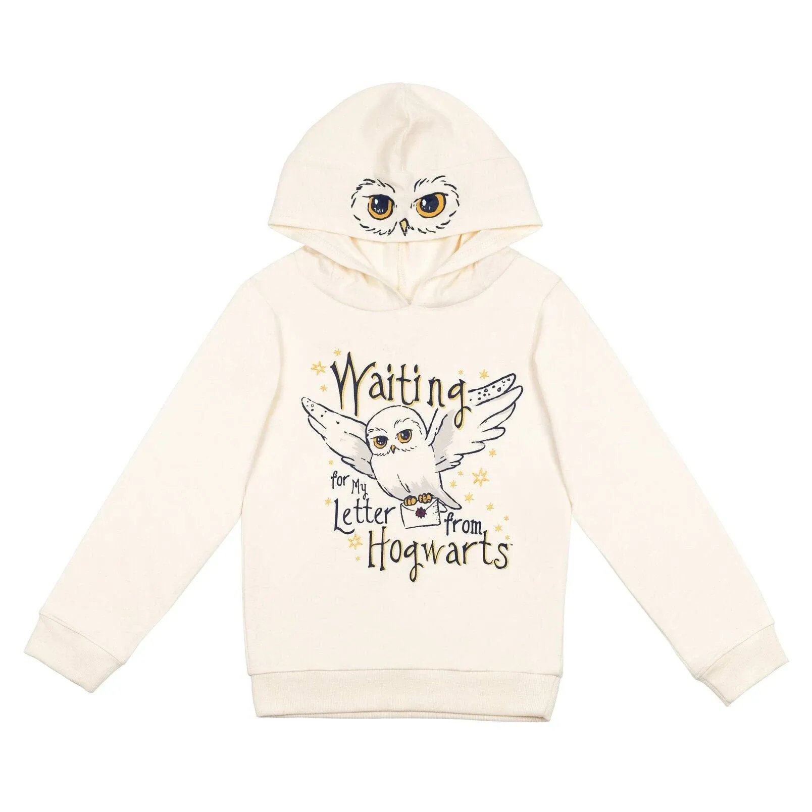 Harry Potter Hedwig Owl French Terry Pullover Hoodie