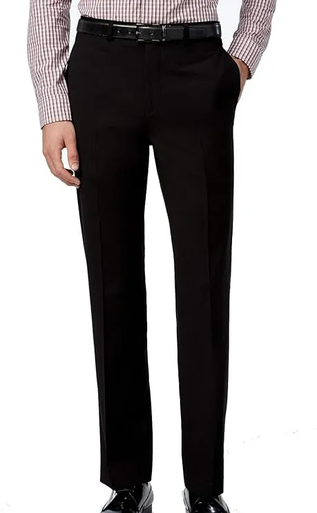 Calvin Klein Slim-Fit Dress Pants - Black